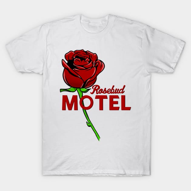 Schitt's Creek Rosebud Motel T-Shirt by LICENSEDLEGIT